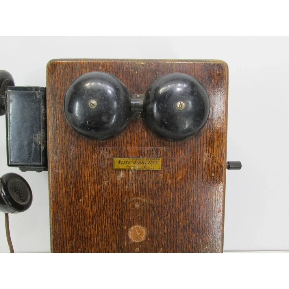Antique Western Electric Telephone - working generator & bells !